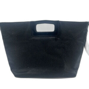 Victorias Secret Sparkly Large Snap Tote In Black